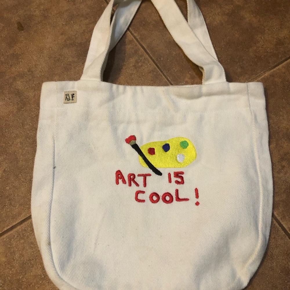 Fashion Brand Company Art White Tote Bag